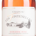 Chat. Les Fontenelles Bergerac Rosé, fles