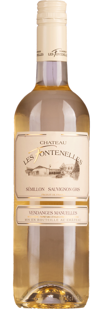 Chat. Les Fontenelles Bergerac Moelleux, fles