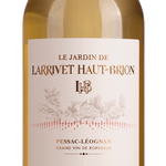 Jardin Larrivet Haut Brion Pessac Leognan Blanc, fles