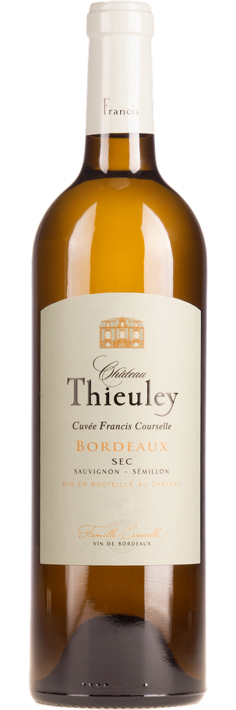 Chat Thieuley Bordeaux Blanc Francis Courselle, fles