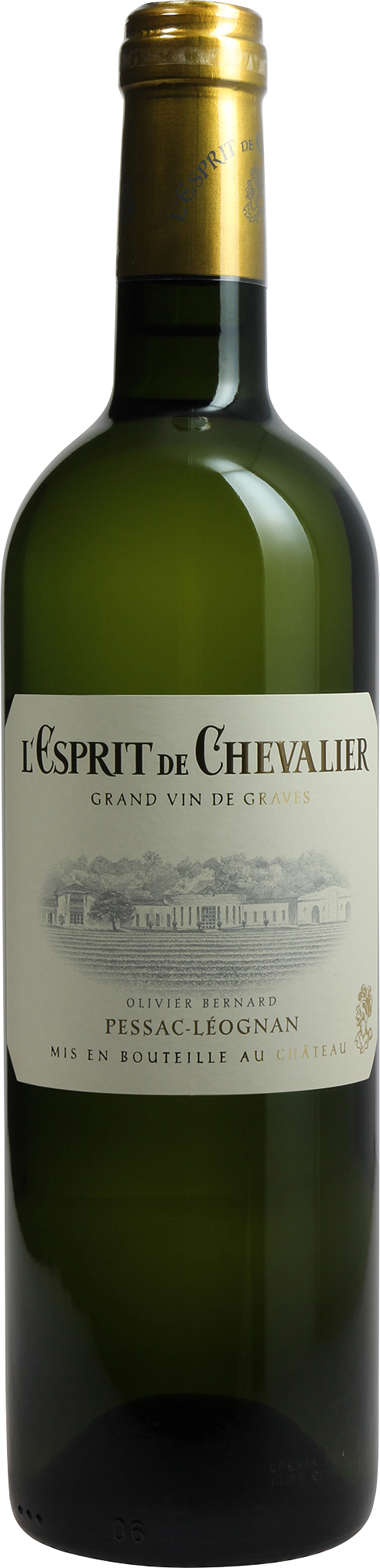 Esprit de Chevalier Pessac Leognan Blanc, fles