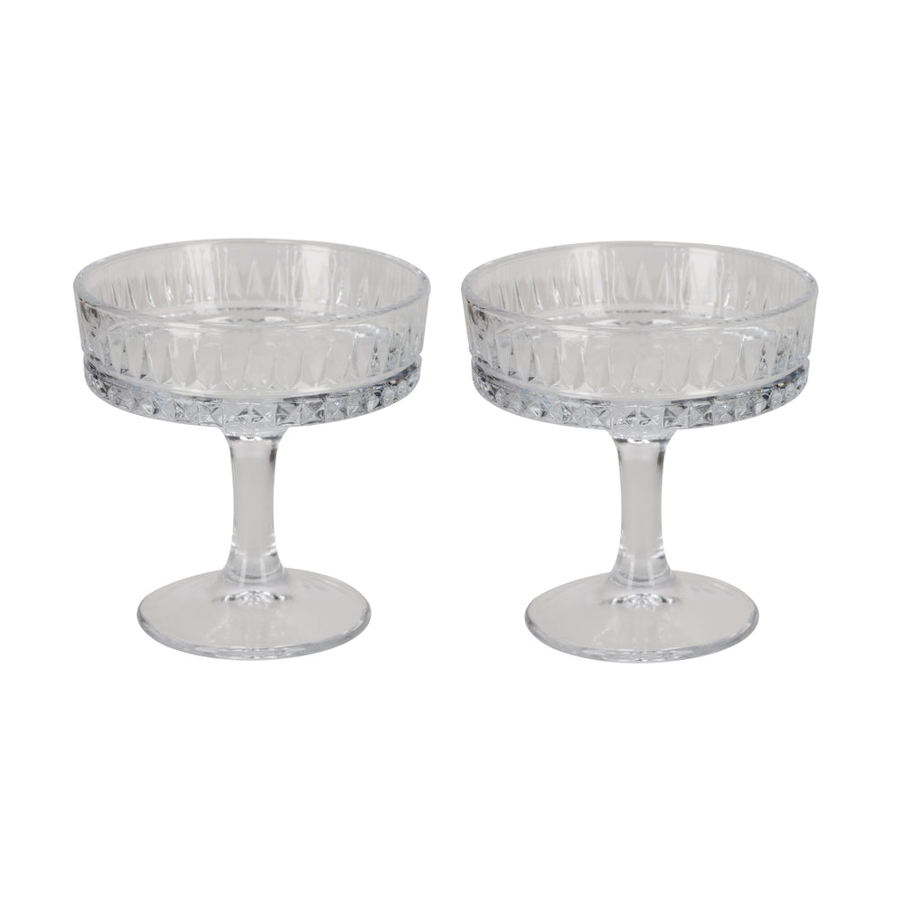 Cocktailglazen Classic, set van 2 van JENS Living