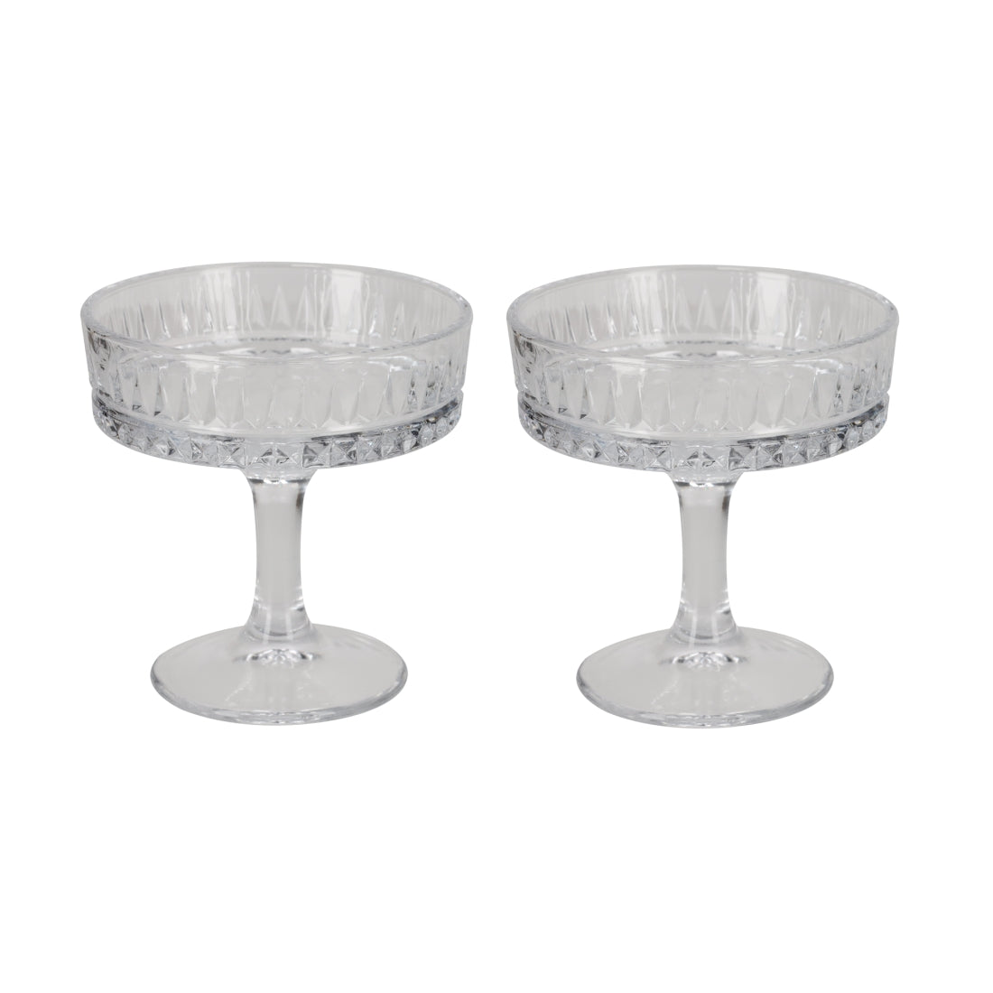Cocktailglazen Classic, set van 2 van JENS Living