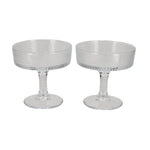 Cocktailglazen Ribbel, set van 2 van JENS Living