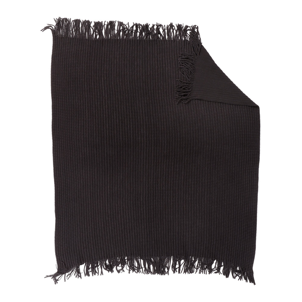 Gebreid Plaid Jax Antraciet van JENS Living, productfoto 3