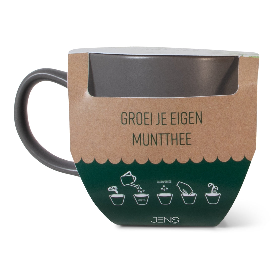 Groei Je Eigen Muntthee Mok van JENS Living, productfoto 2