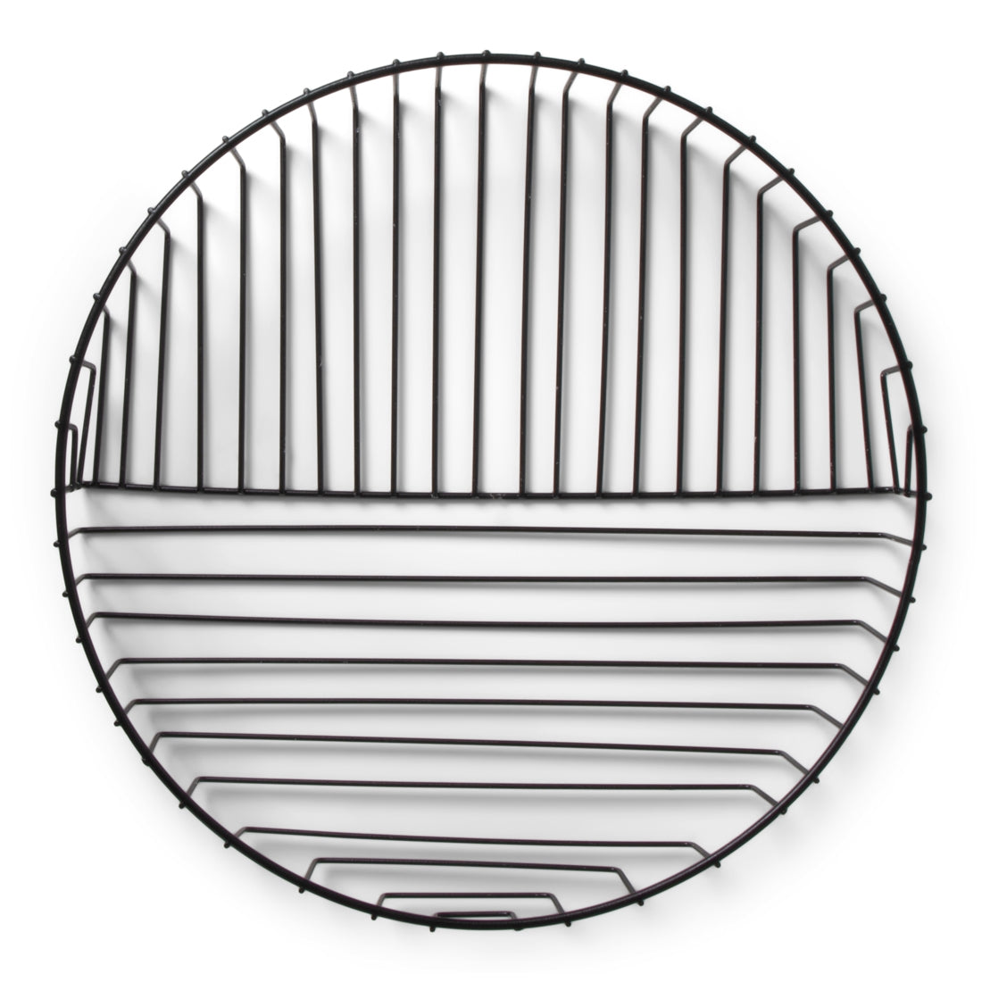 Draadmand Laag Zwart van JENS Living, productfoto 3