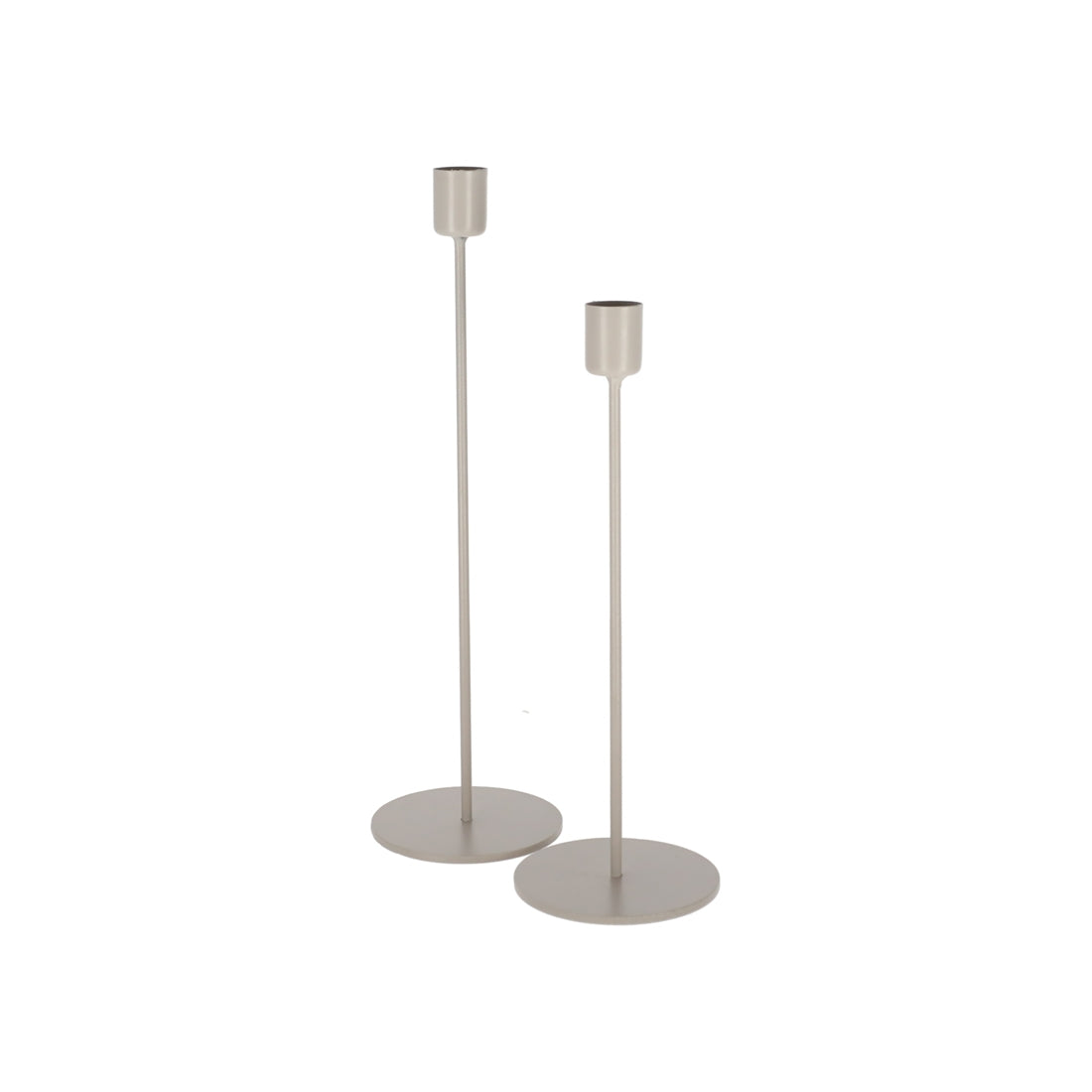 Kandelaar Finn Grijs, set van 2 van JENS Living, productfoto 2