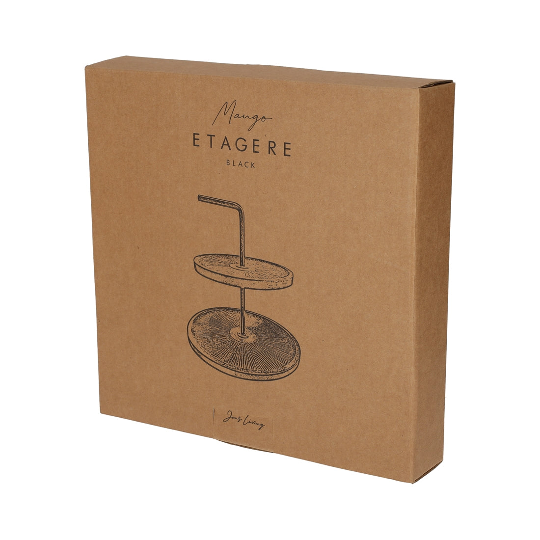 Mango Etagère Zwart van JENS Living, productfoto 2