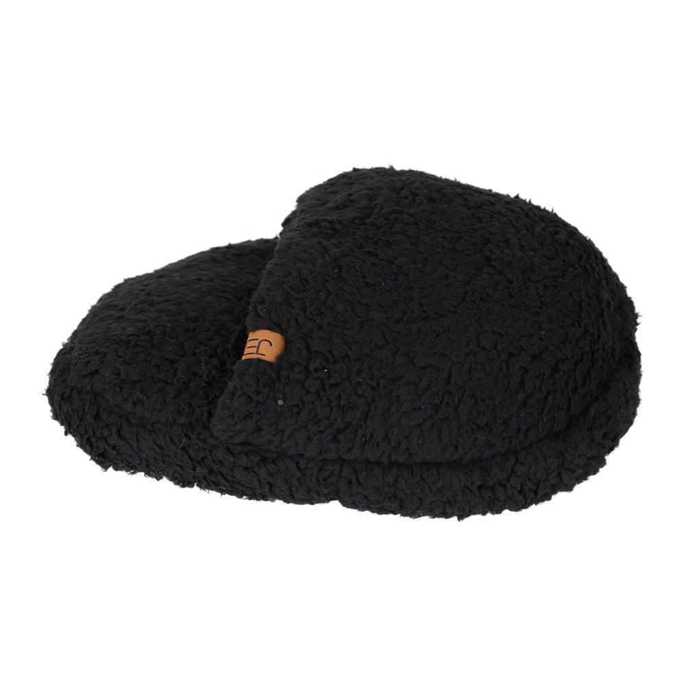 Teddy Voetenwarmer Zwart van JENS Living