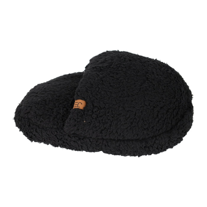Teddy Voetenwarmer Zwart – JENS Living