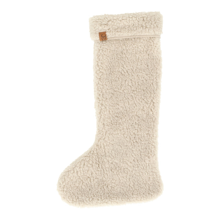 Teddy Kerstsok Taupe – JENS Living
