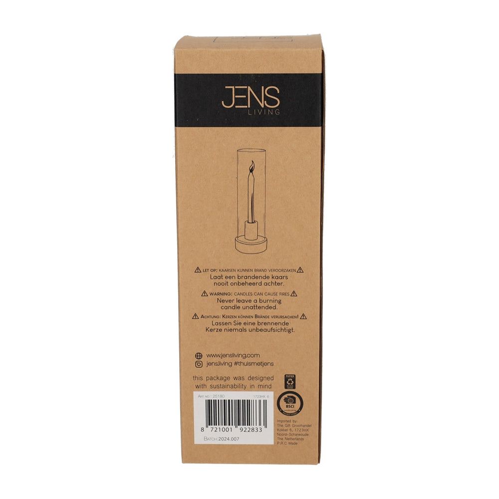 Kandelaar Tess Zwart van JENS Living, productfoto 4