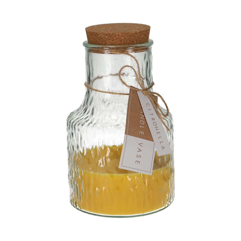 Kaars Vaas Citronella van JENS Living