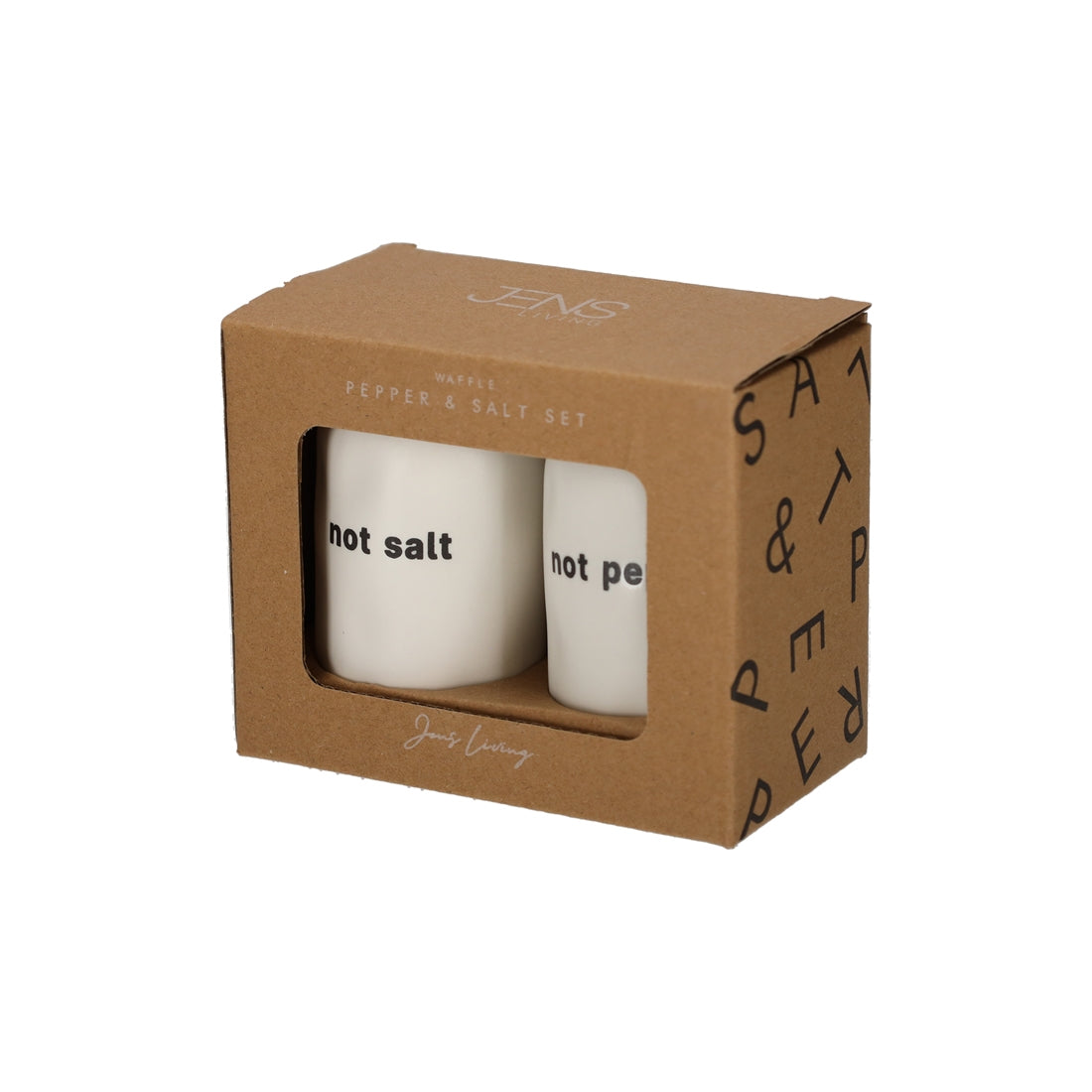 Text Salt & Pepper Set van JENS Living, productfoto 2