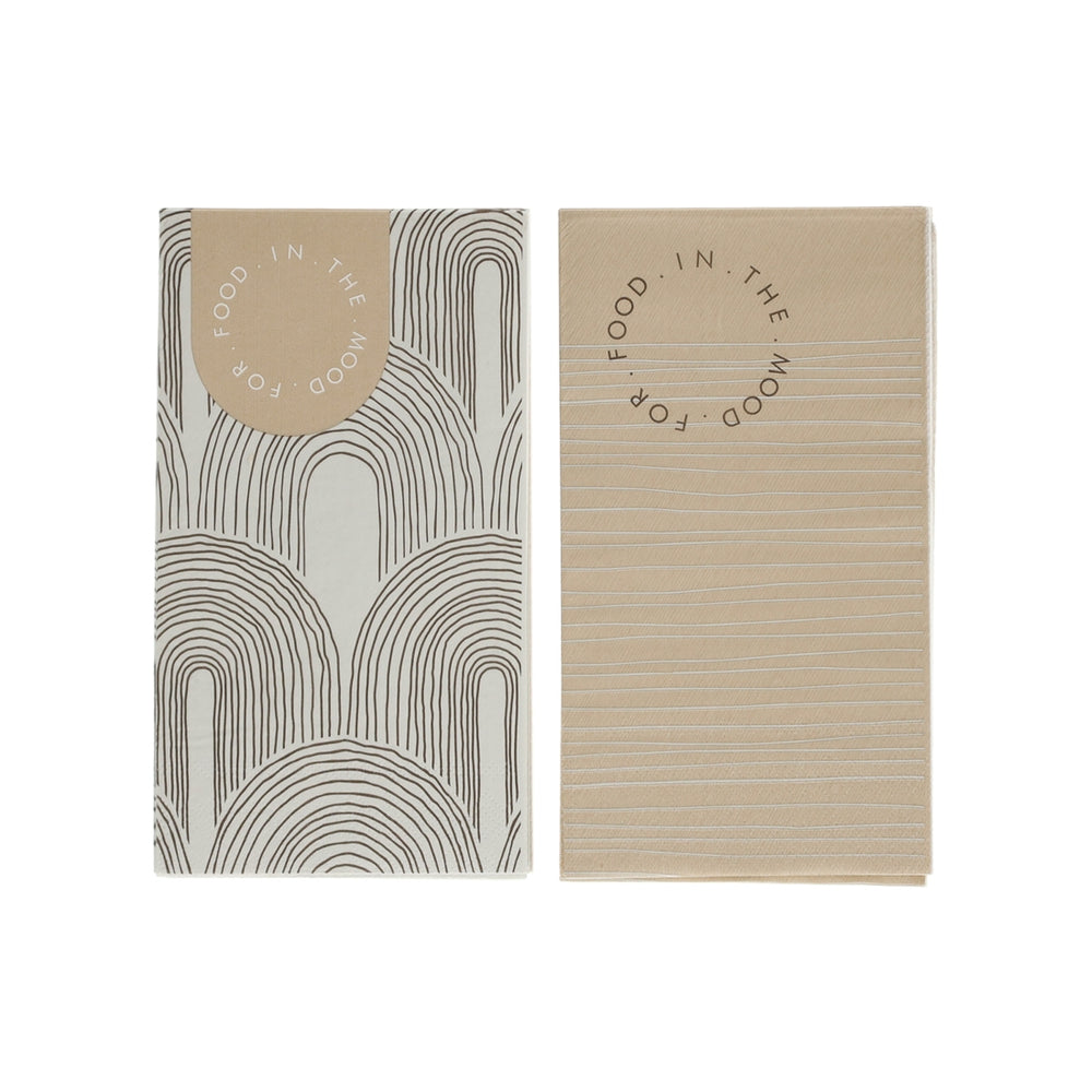 MOOD FOR FOOD Servetten, set van 12 van JENS Living
