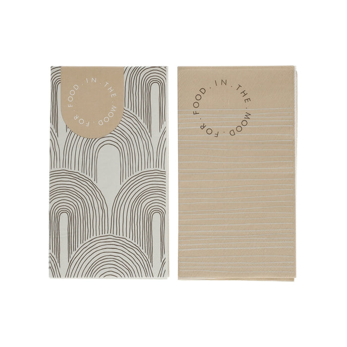MOOD FOR FOOD Servetten, set van 12 – JENS Living