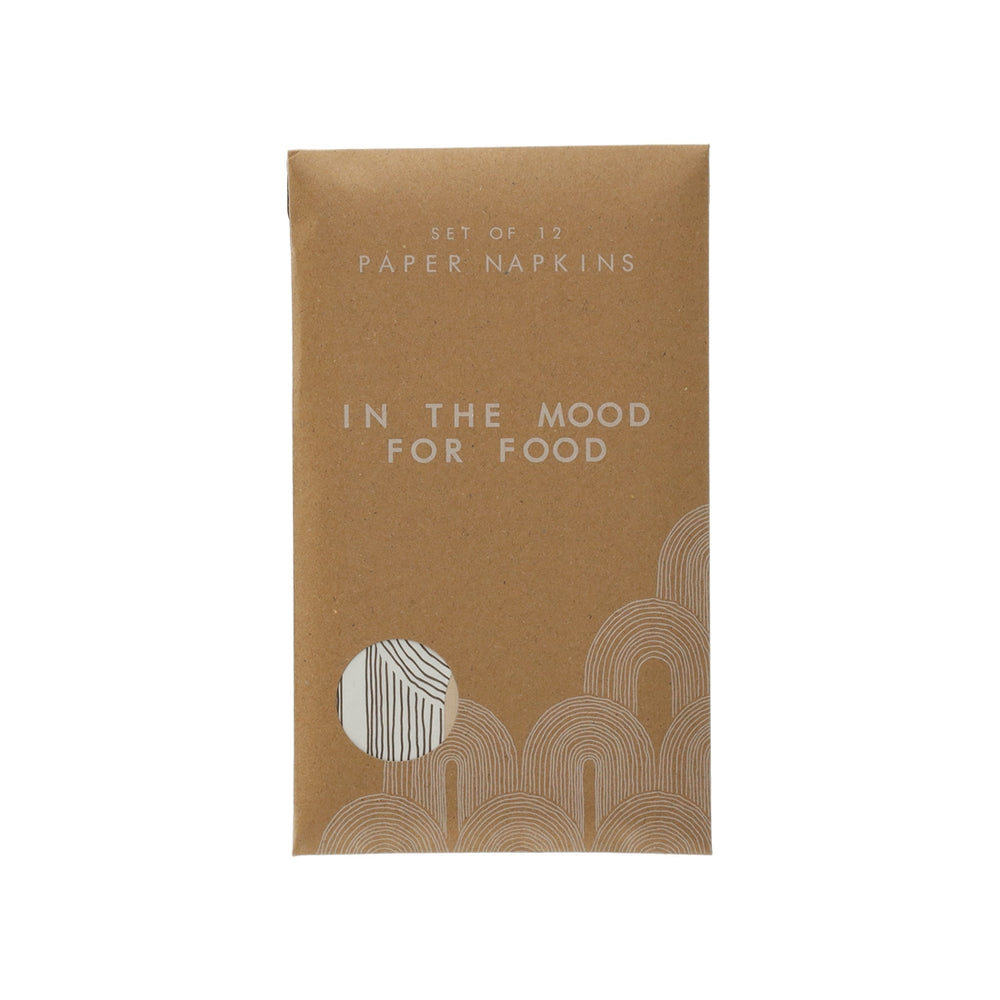 MOOD FOR FOOD Servetten, set van 12 van JENS Living, productfoto 2