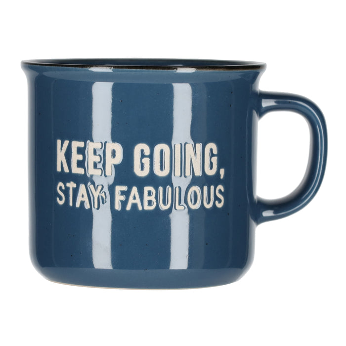 Retro Mok Blauw – JENS Living