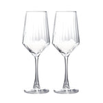 Witte Wijnglazen Elin, set van 2 van JENS Living