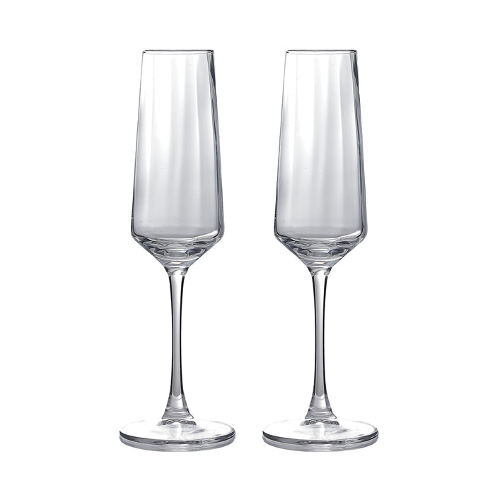 Champagneglazen Elin, set van 2 – JENS Living