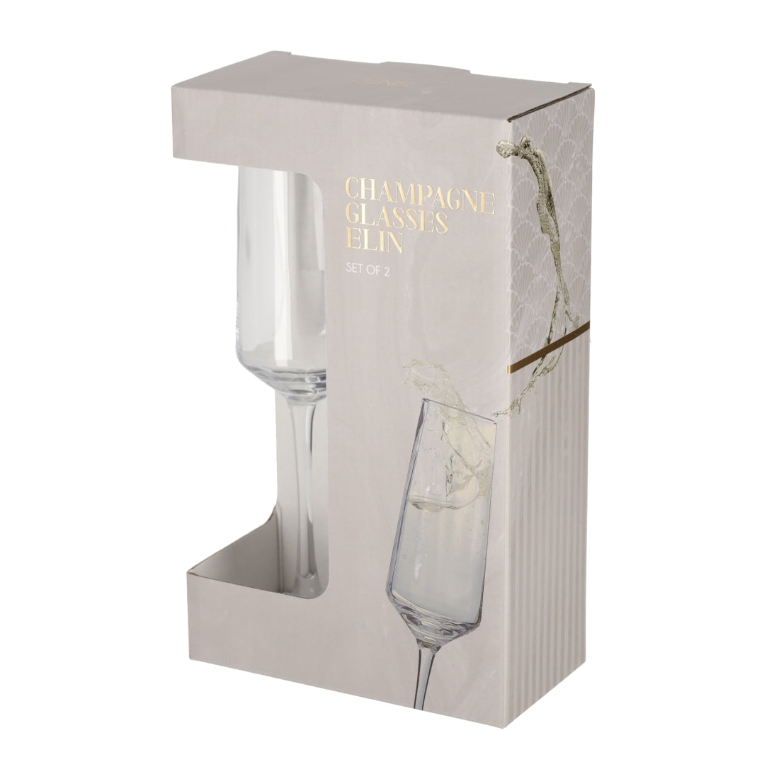 Champagneglazen Elin, set van 2 van JENS Living, productfoto 2