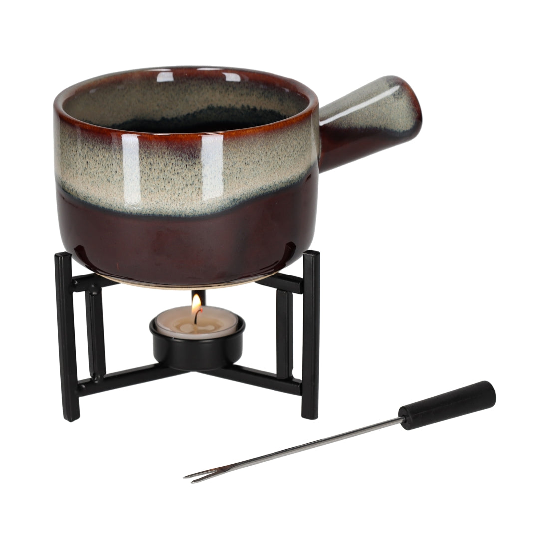 Fondue Set Bordeaux van JENS Living