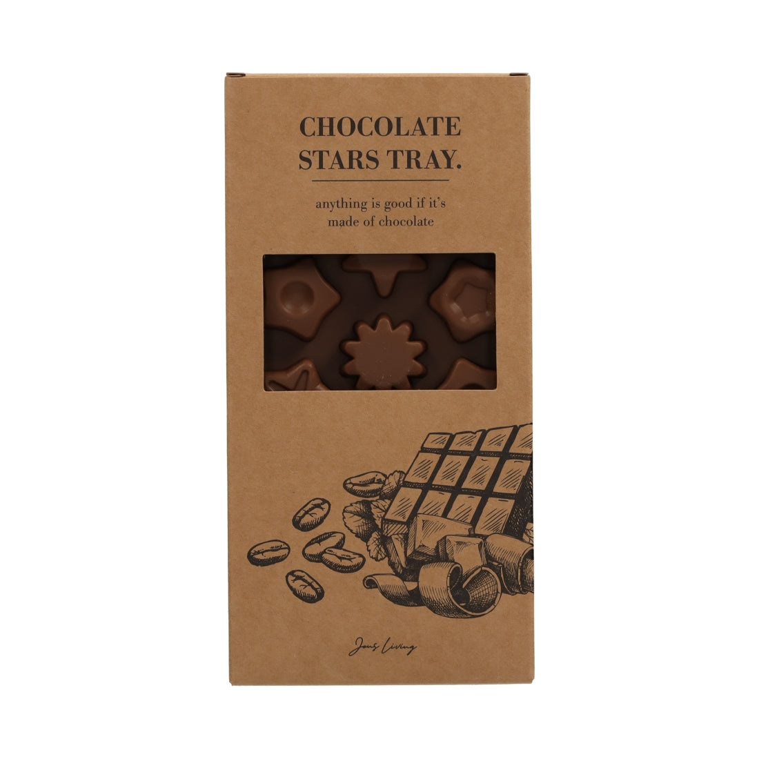 Chocoladevorm Sterren van JENS Living, productfoto 3
