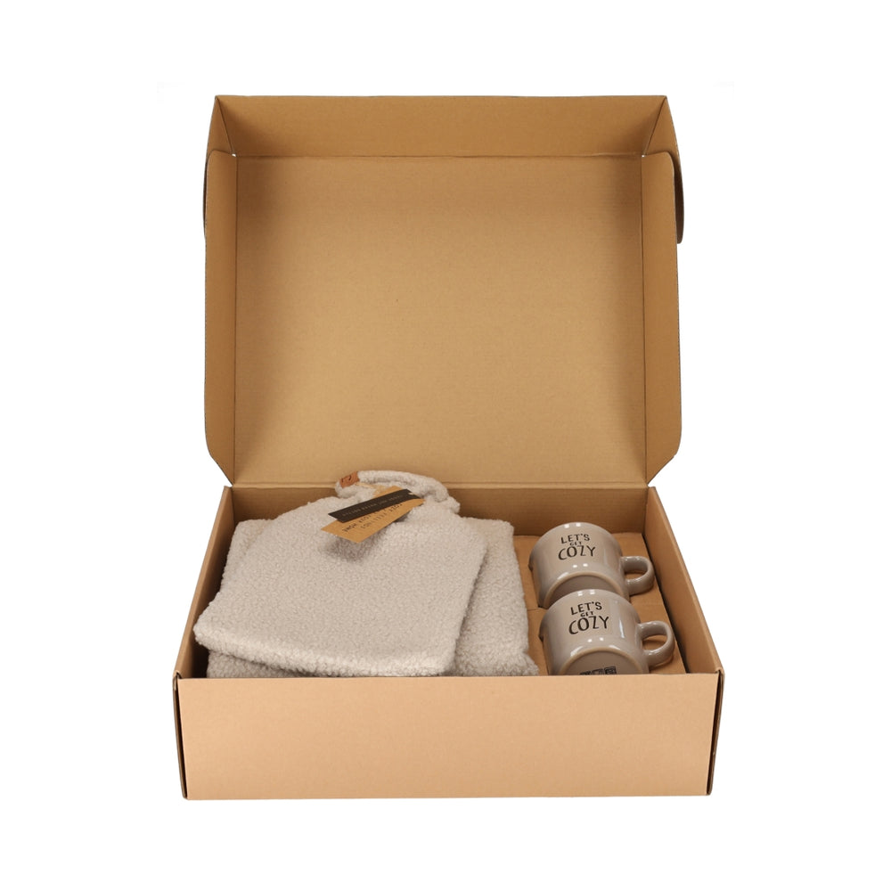Gift Set Cozy Taupe, set van 4 van JENS Living, productfoto 2