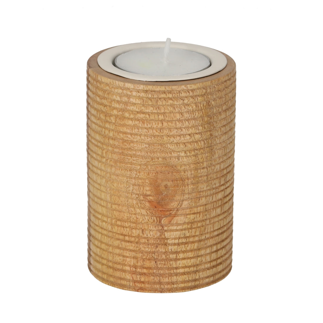 Theelichthouder Teun Naturel Large van JENS Living, productfoto 2