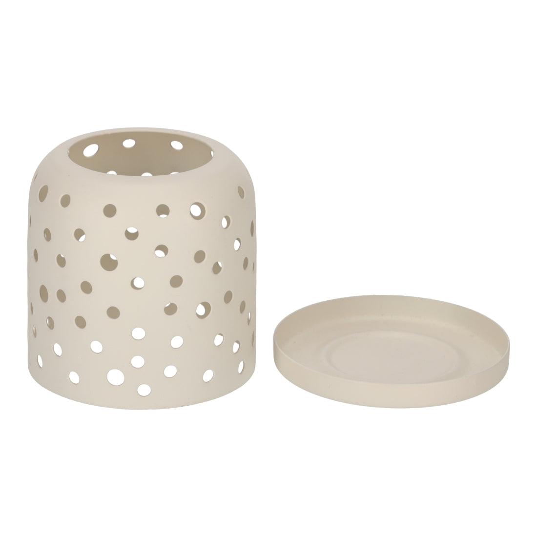 Theelicht Lantaarn Large Zwart van JENS Living, productfoto 2