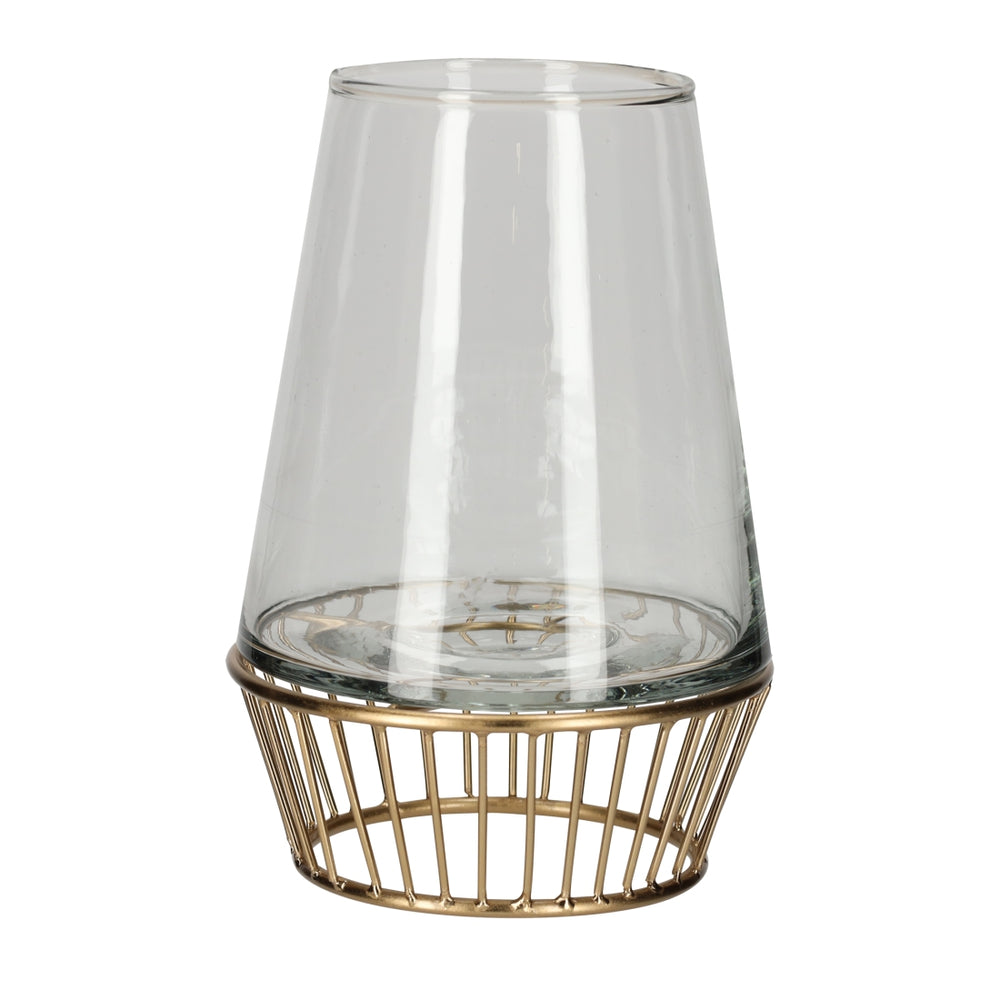 Theelicht Lantaarn Small Goud van JENS Living