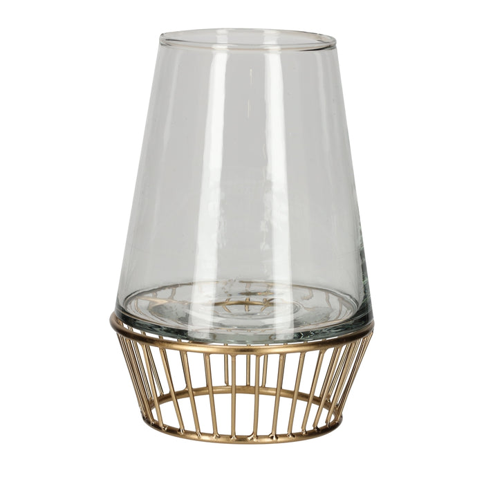 Theelicht Lantaarn Small Goud – JENS Living