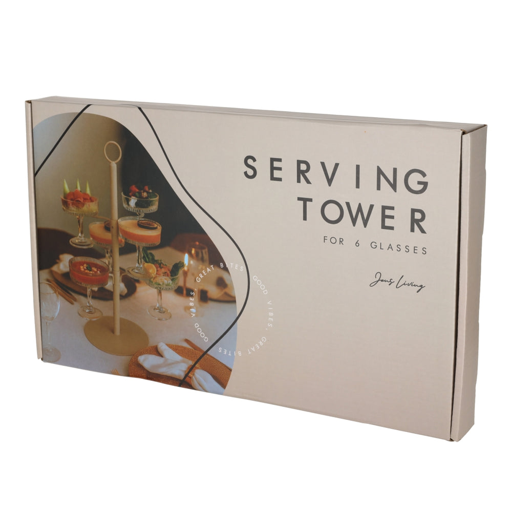Serveertoren Steengrijs van JENS Living, productfoto 5