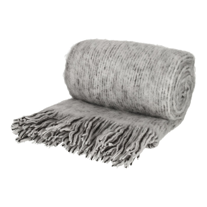 Mohair Plaid Jess Grijs – JENS Living