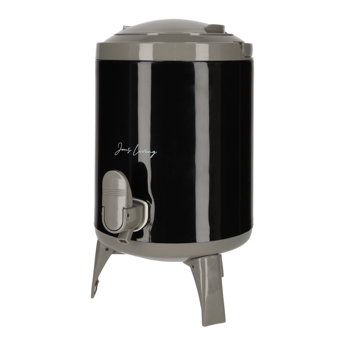 Sapdispenser Set met 4 Bekers Zwart van JENS Living, productfoto 2