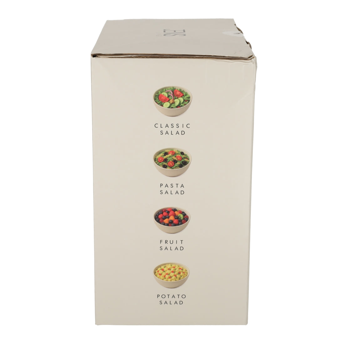 Saladeschaal Met Bestek Steengrijs van JENS Living, productfoto 7