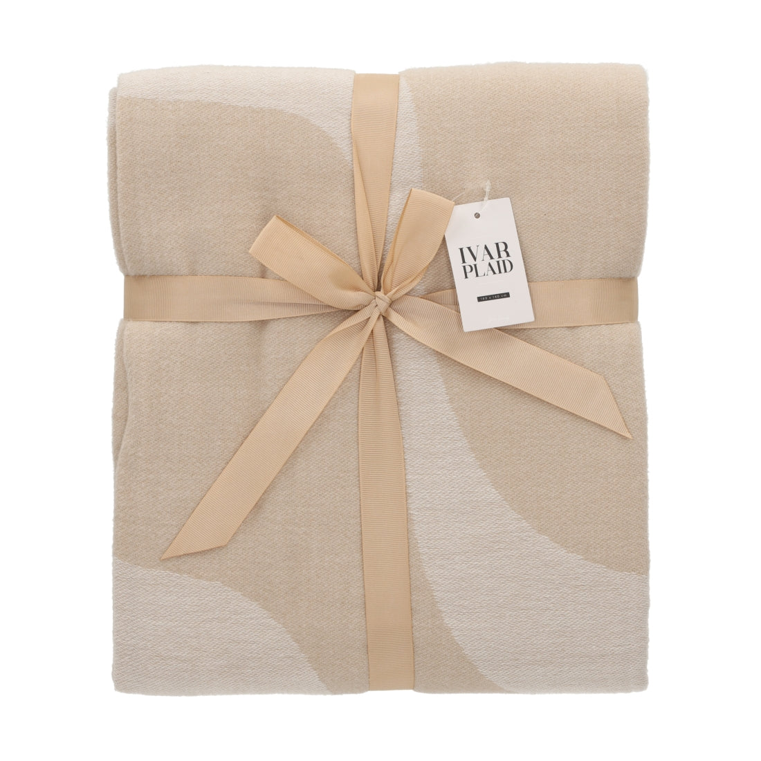 Plaid Ivar Beige van JENS Living, productfoto 2
