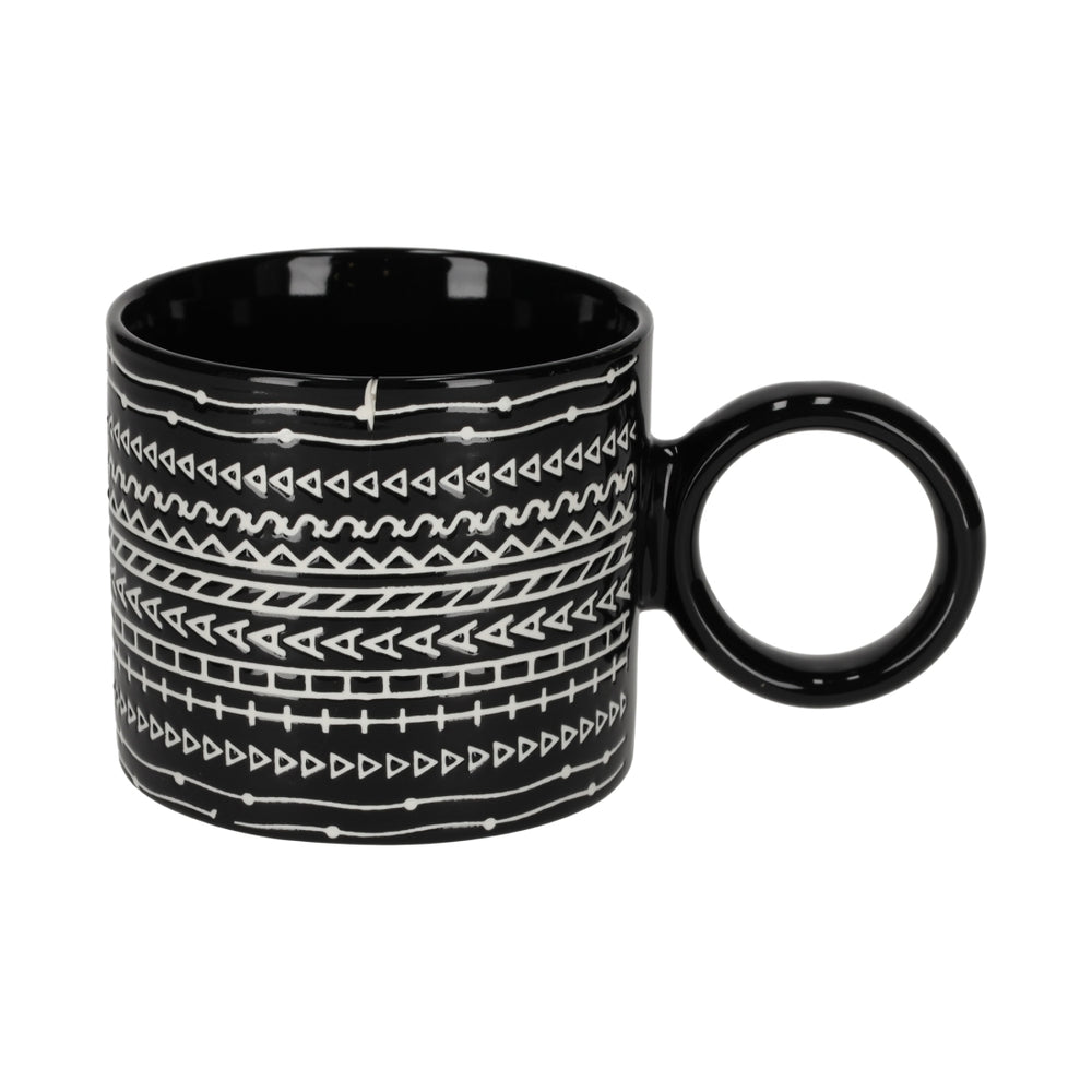 Secret Message Mok Thanks Zwart van JENS Living, productfoto 2