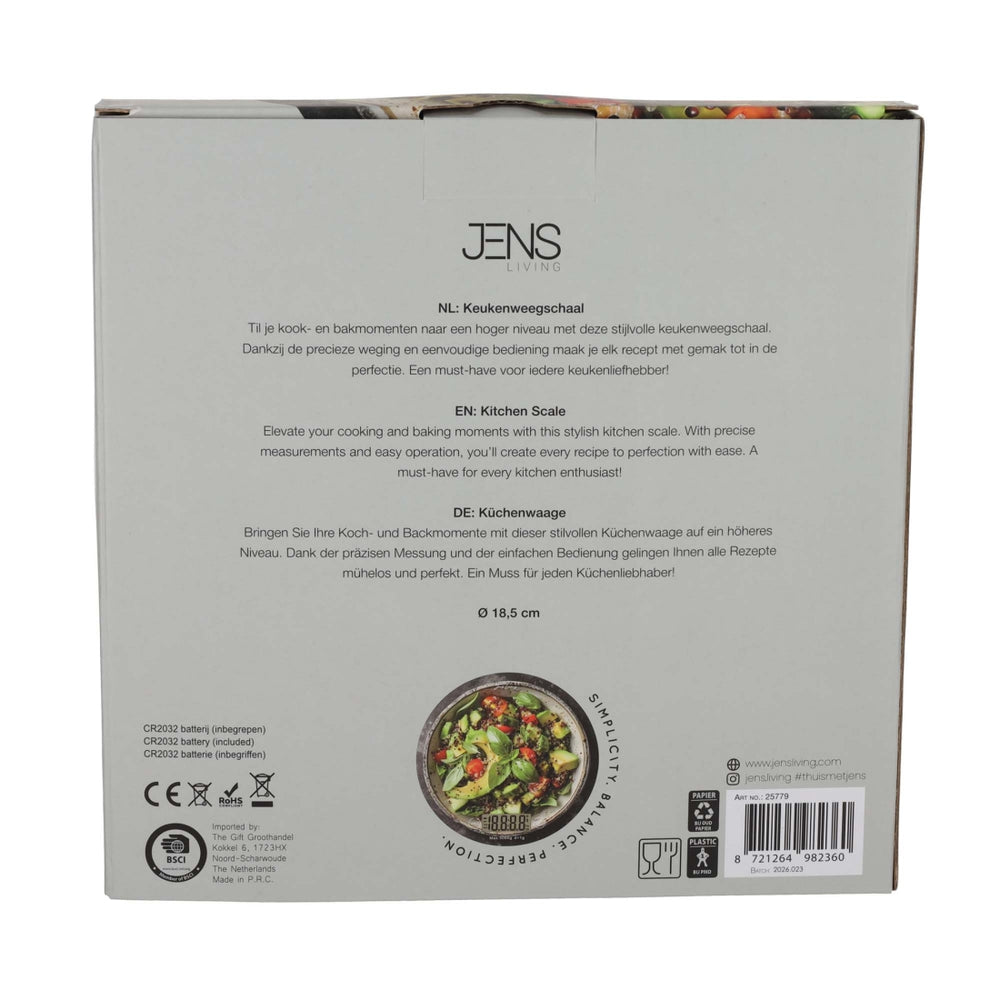 Keukenweegschaal Salade van JENS Living, productfoto 5