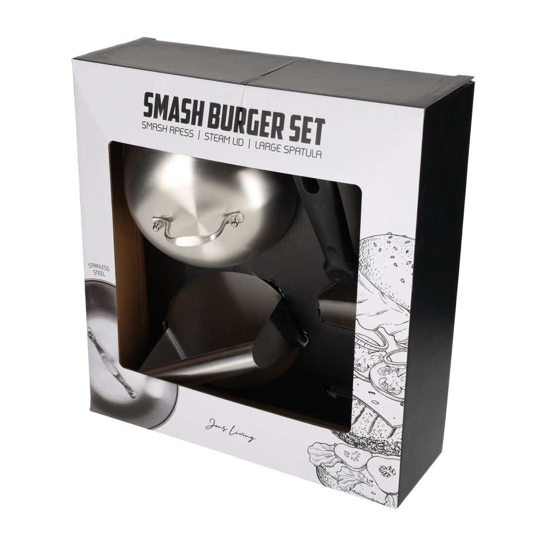 Smash Burger Set van JENS Living, productfoto 3