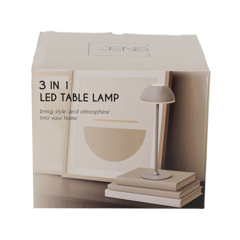 3-in-1 LED Touch Lamp Taupe van JENS Living, productfoto 7