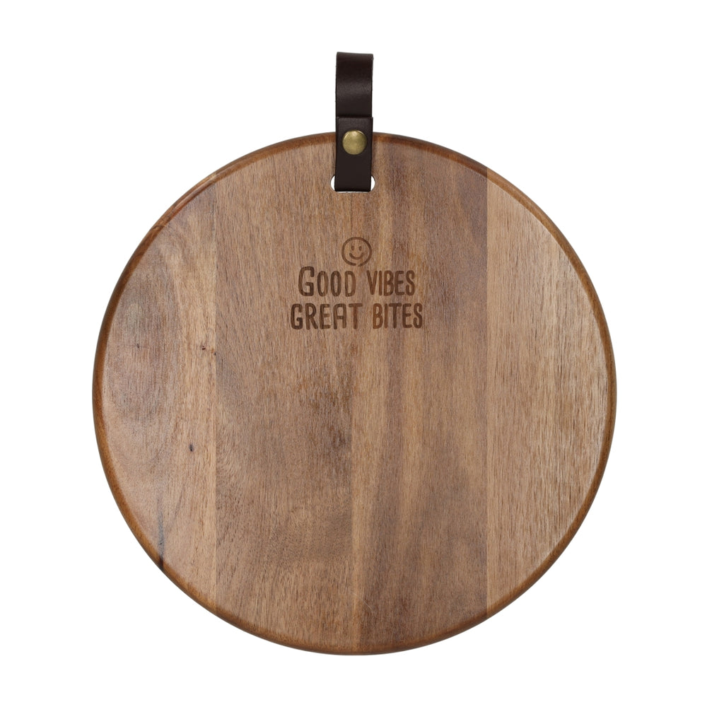 Serveerplank Good Vibes Rond van JENS Living
