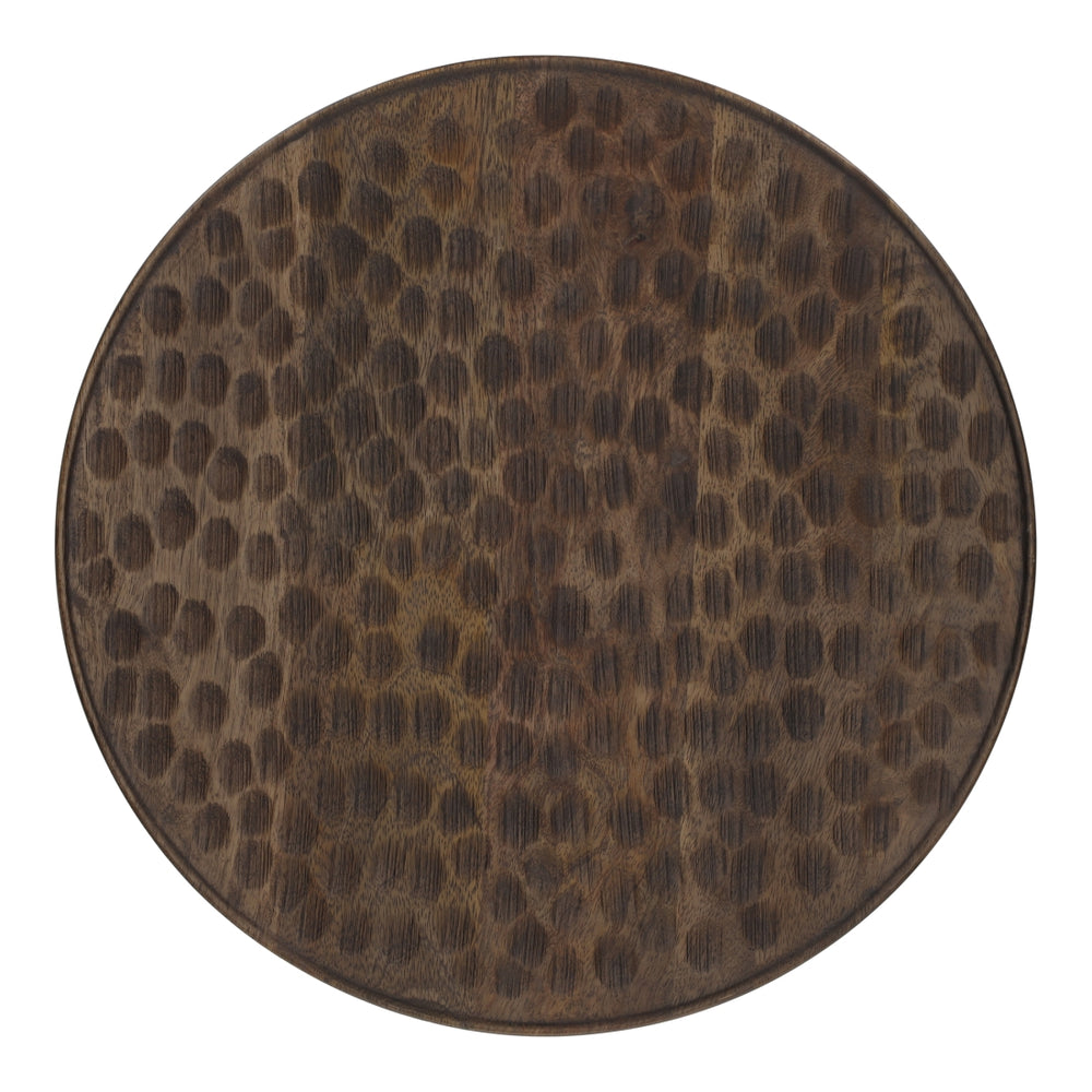 Serveerplank Artisan Rond Bruin van JENS Living, productfoto 2