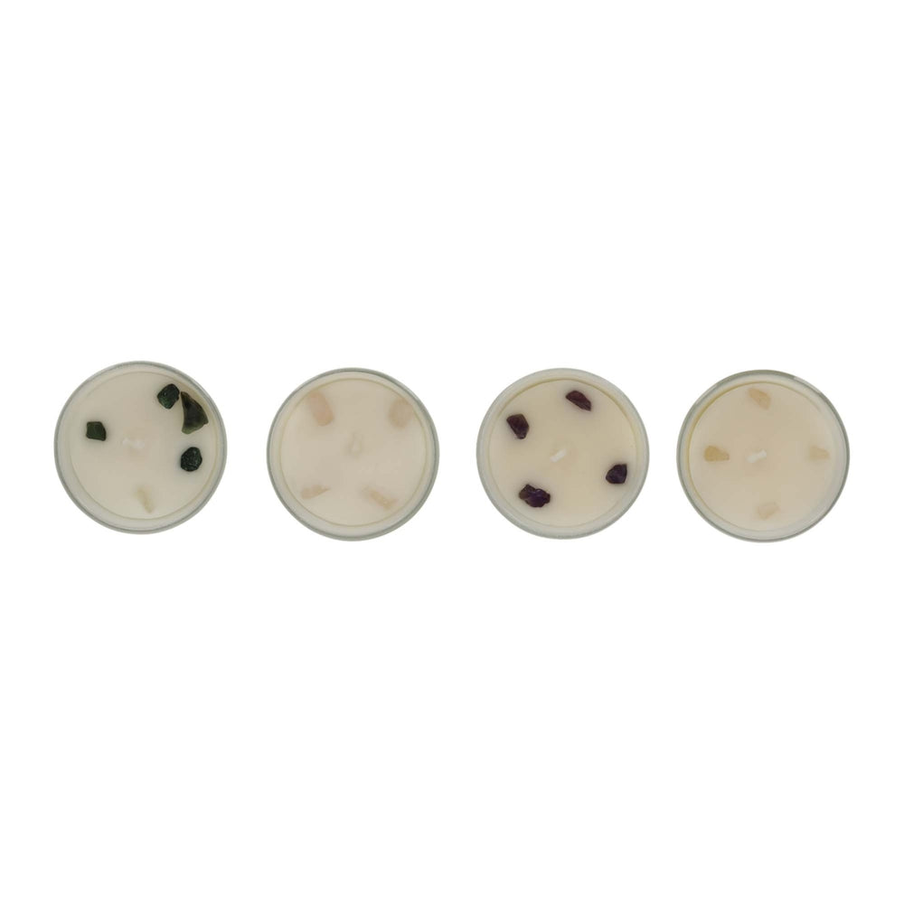 Edelsteen Geurkaarsen Zand, set van 4 van JENS Living, productfoto 2
