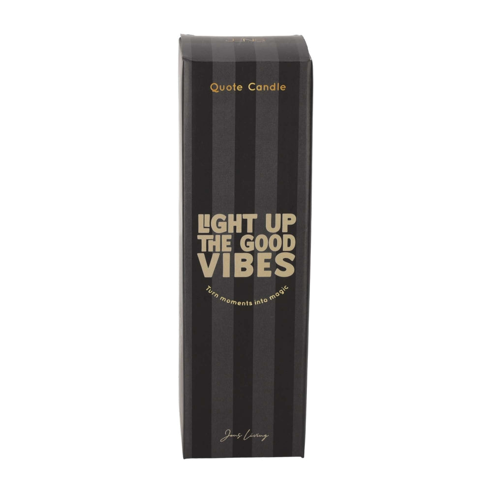 Quote Kaars Zwart van JENS Living, productfoto 4