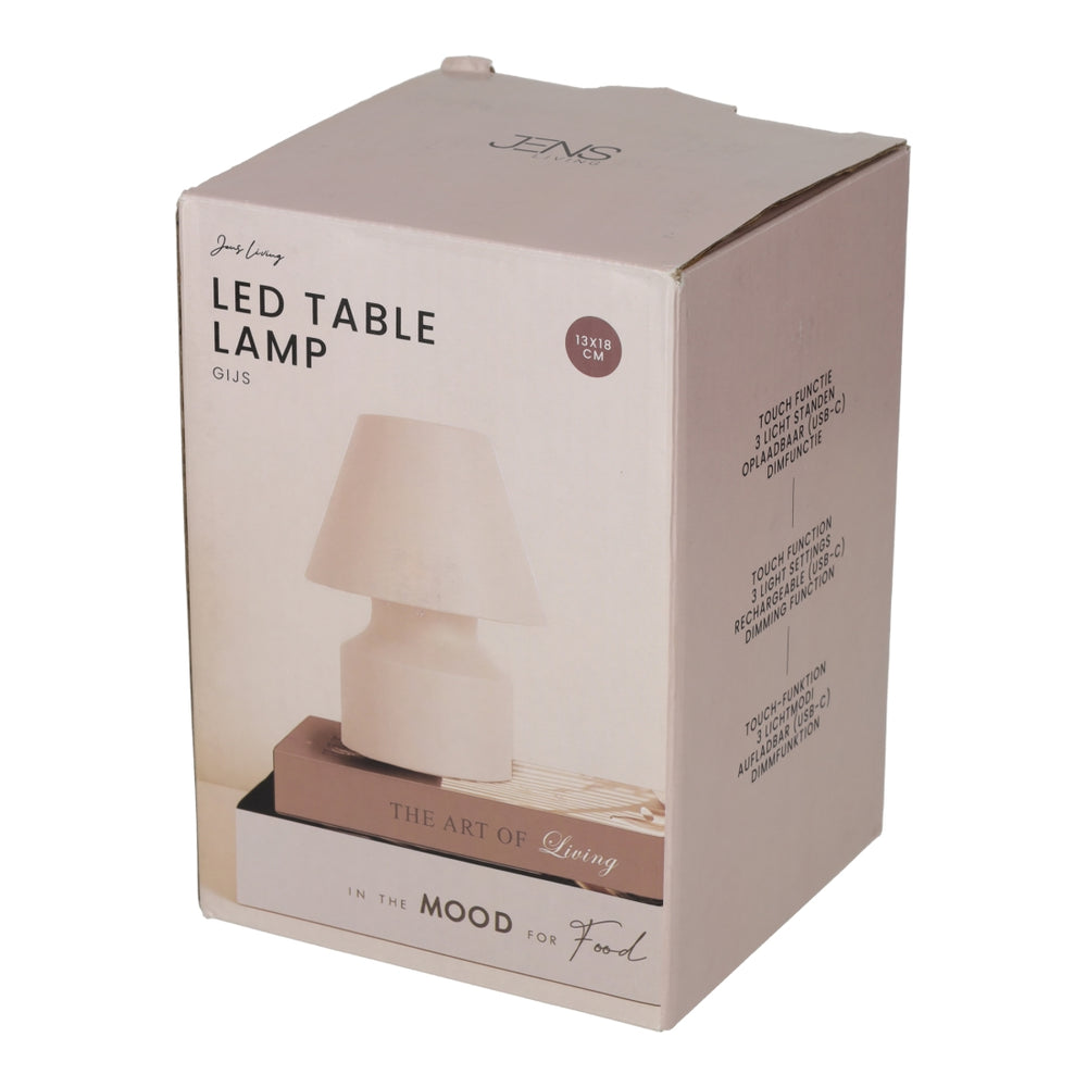 LED Tafellamp Gijs Wit van JENS Living, productfoto 3