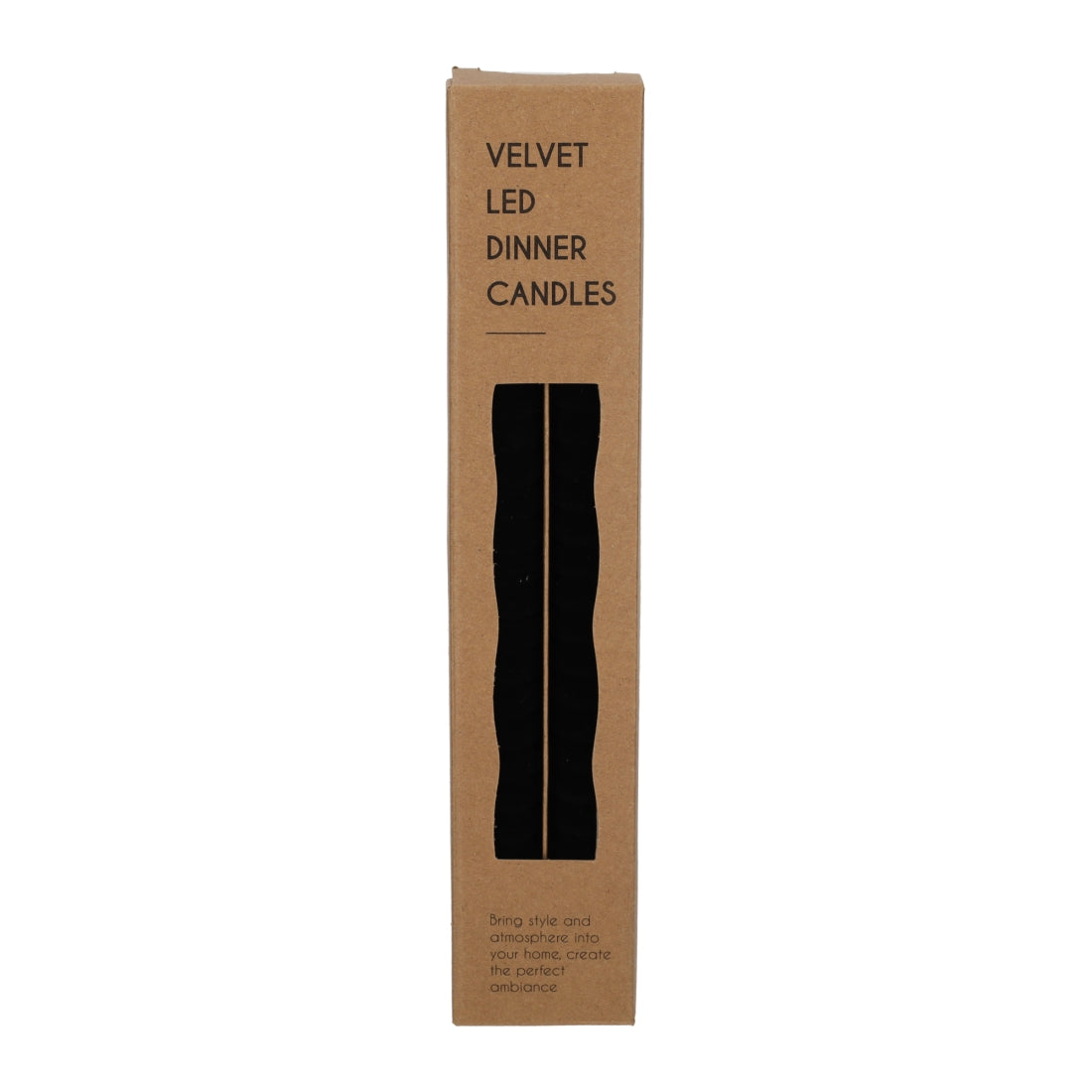 LED Dinerkaars Fluweel Zwart, set van 2 van JENS Living, productfoto 3
