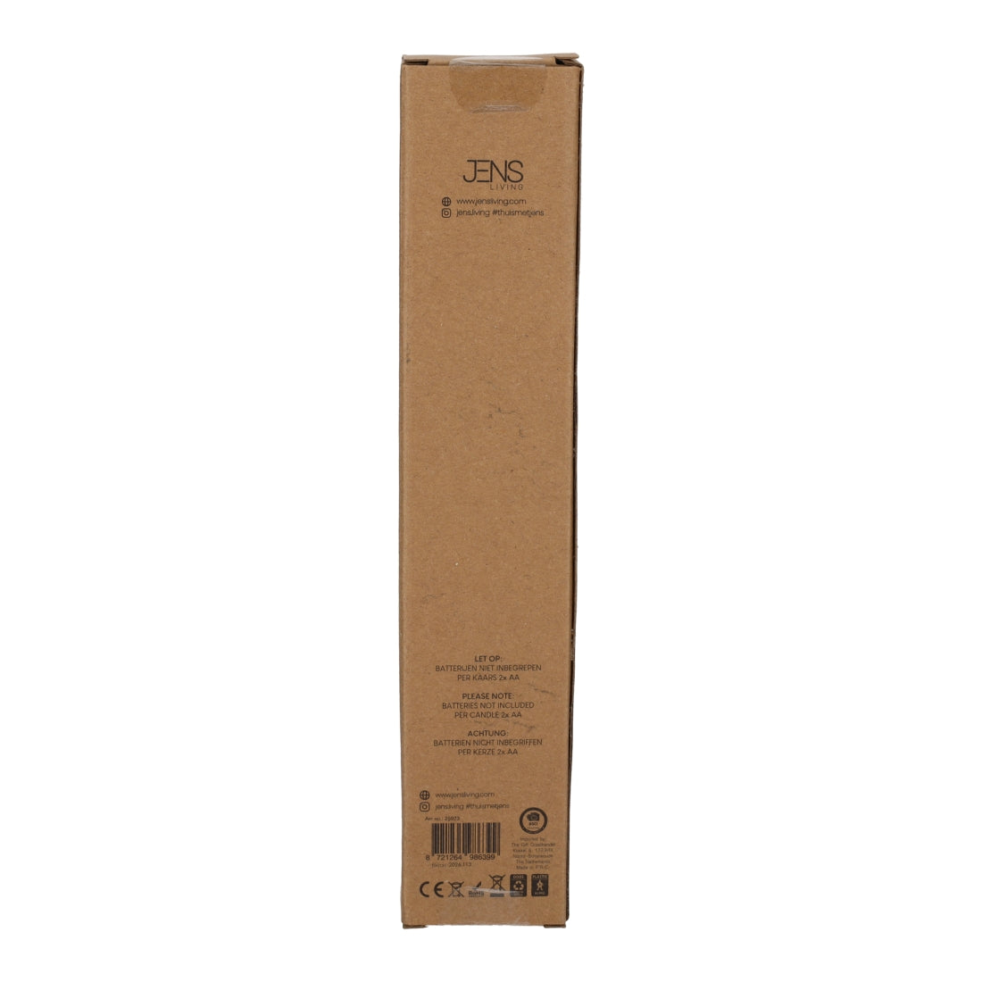 LED Dinerkaars Fluweel Taupe, set van 2 van JENS Living, productfoto 4