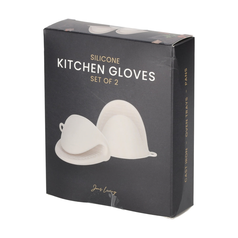 Siliconen Ovenhandschoen Zand, set van 2 van JENS Living, productfoto 4